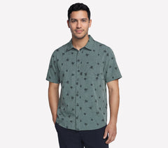 Skechers The GO WALK Air Printed Short Sleeve Shirt