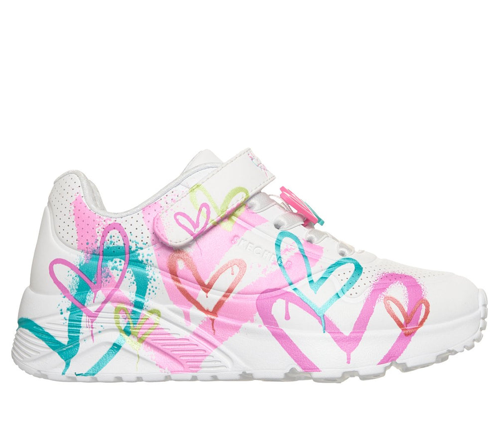 Skechers JGoldcrown: UNO Lite - Heart Status